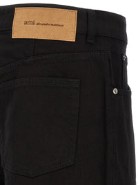 AMI PARIS Ami Paris Men Black Denim Jeans