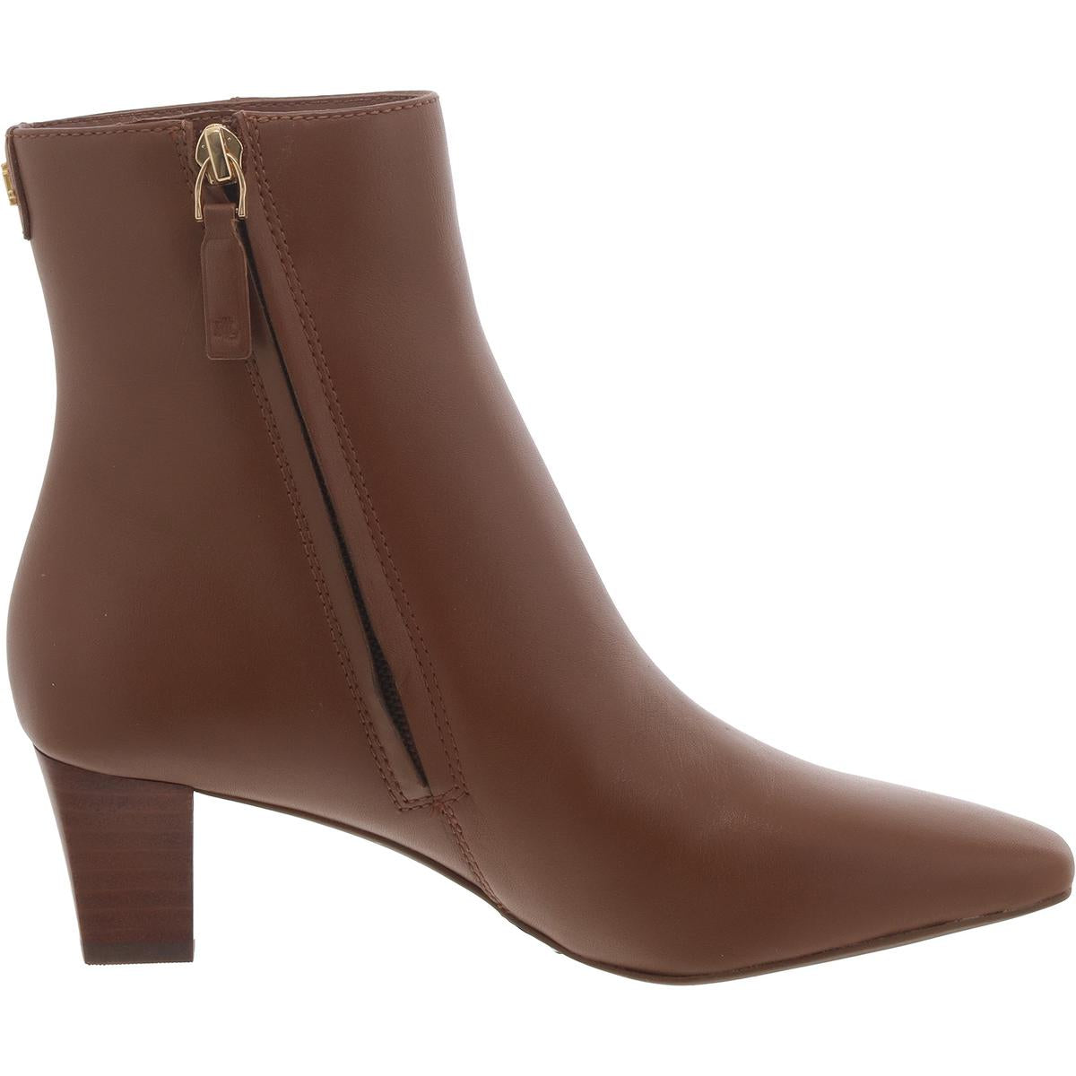 Willa Womens Leather Ankle Boots