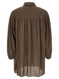 Yohji Yamamoto Men Shirt With Scarf
