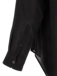 Yohji Yamamoto Men Stole Collar Shirt