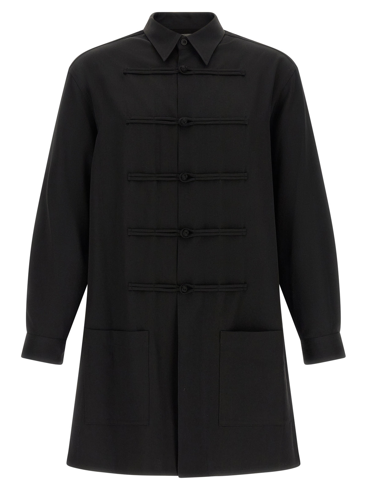 Yohji Yamamoto Men 'China Button' Shirt