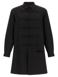 Yohji Yamamoto Men 'China Button' Shirt