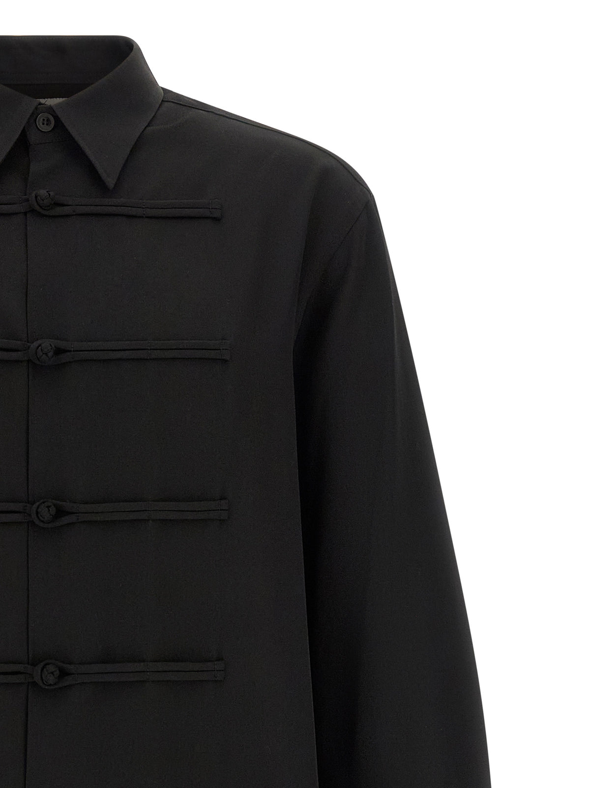 Yohji Yamamoto Men 'China Button' Shirt