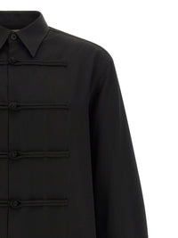 Yohji Yamamoto Men 'China Button' Shirt