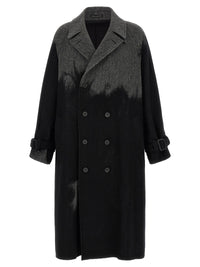 YOHJI YAMAMOTO Yohji Yamamoto Men Shaded Coat