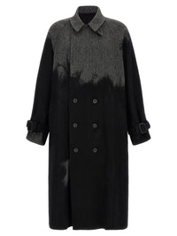YOHJI YAMAMOTO Yohji Yamamoto Men Shaded Coat