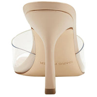 Danria Womens Solid Peep-Toe Heels
