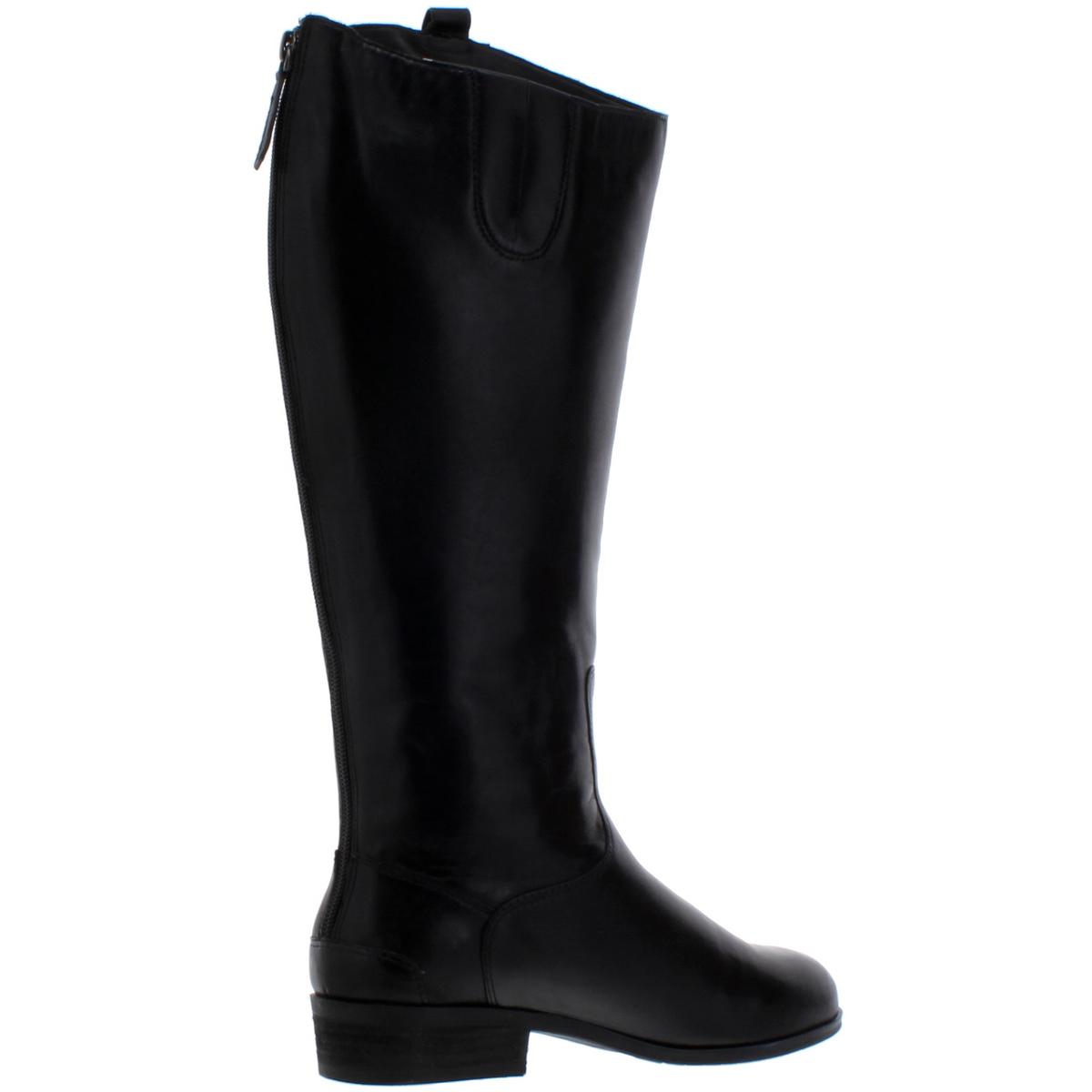 Array Womens Derby Leather Knee-High Riding Boots