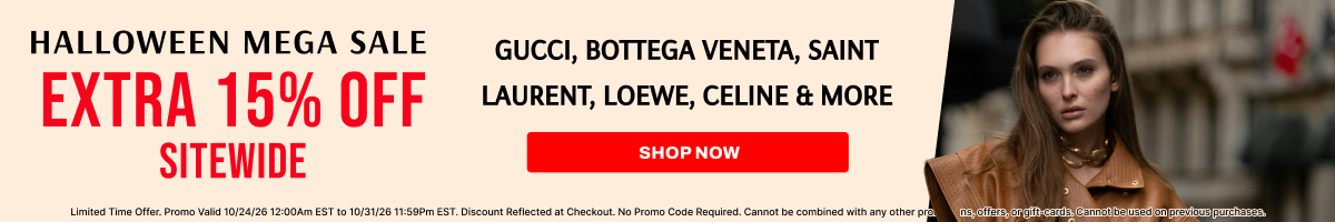 sitewide 15 percent off sale banner women in brown jacket