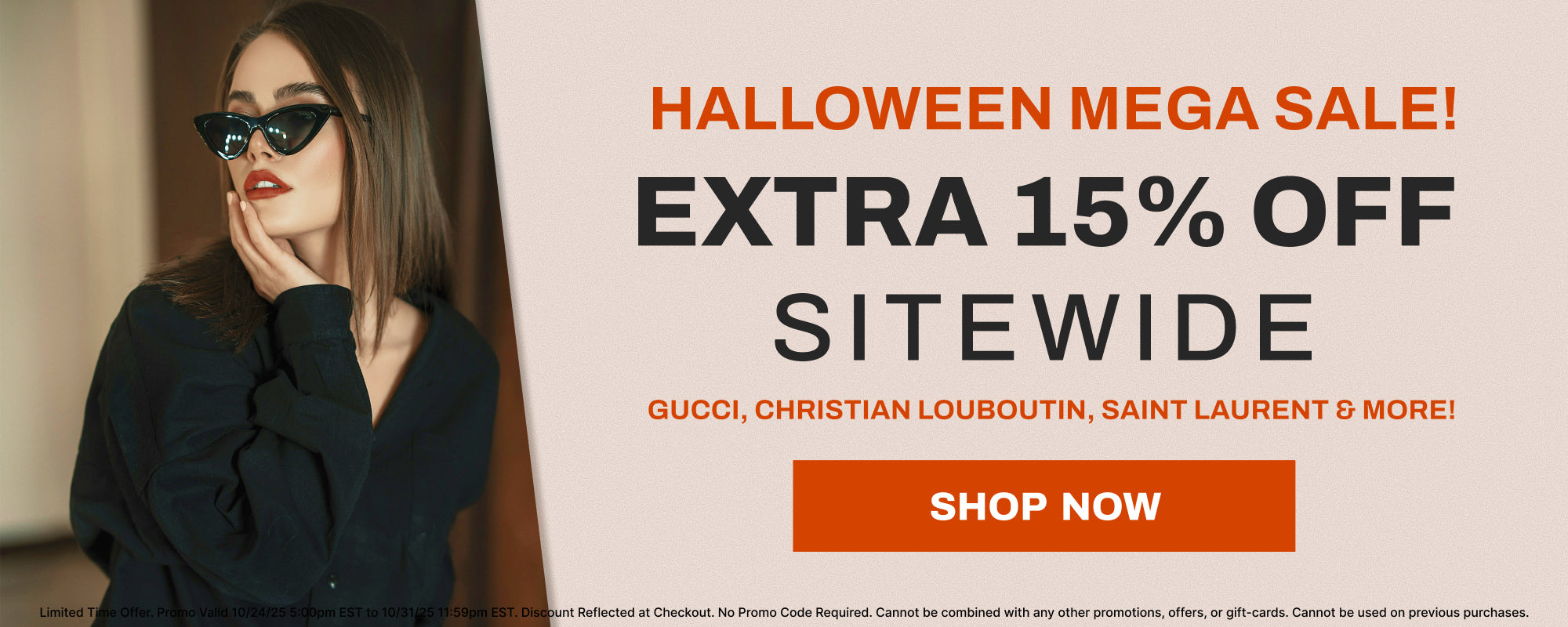 sitewide sale extra 15 percent off in cart