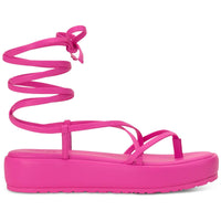 Rexile Womens Strappy Flatform Sandals