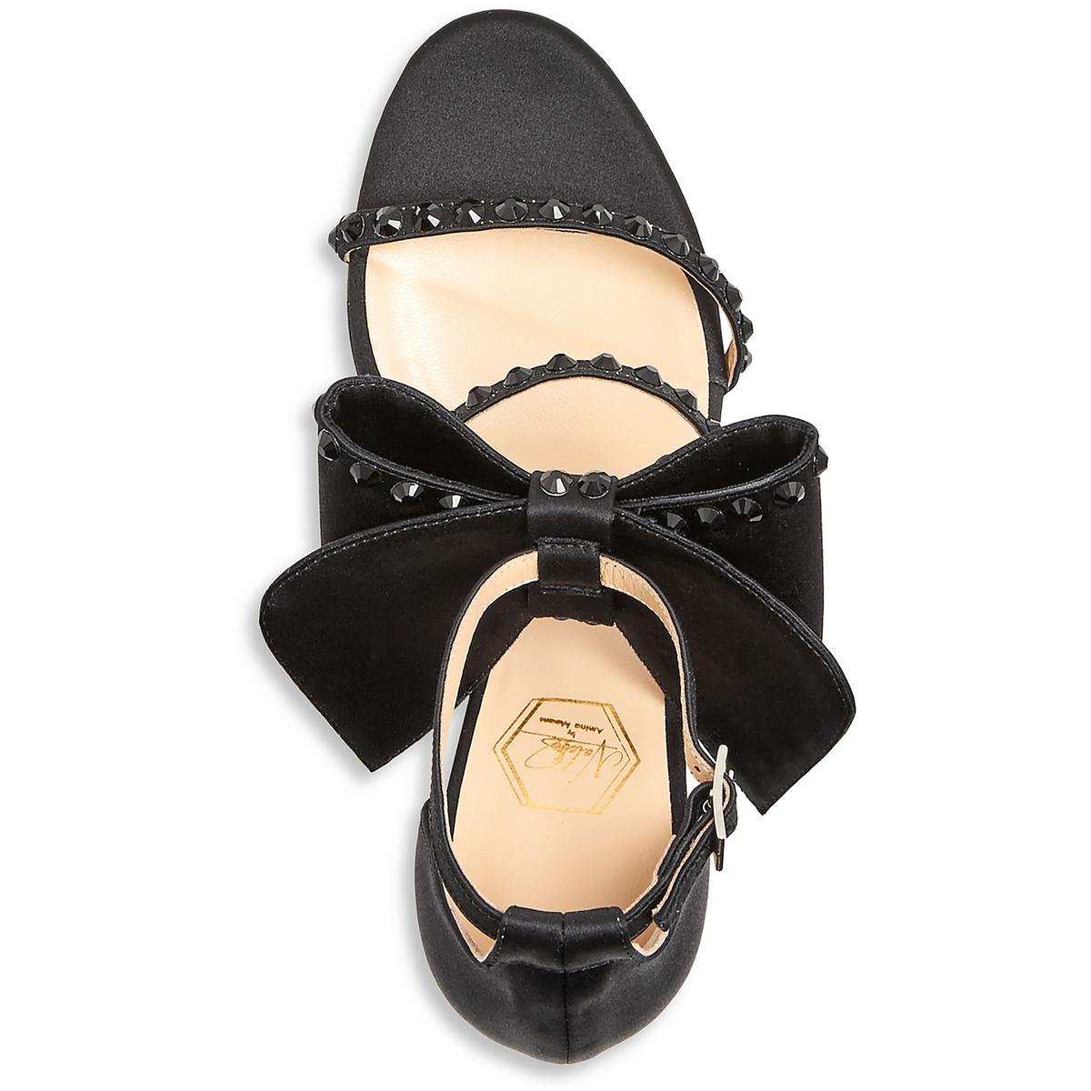 Malika Womens Satin Bow Heels