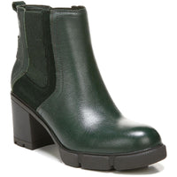 Mindy Womens Waterproof Leather Chelsea Boots Pine Needle
