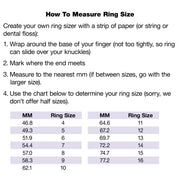 PalmBeach Jewelry Men's Stainless Steel Round Crystal Squared Wedding Band Ring (4.5mm) Sizes 8-13
