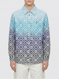 CASABLANCA Casablanca Women Shacket 'Monogram Gradient Jacquard'