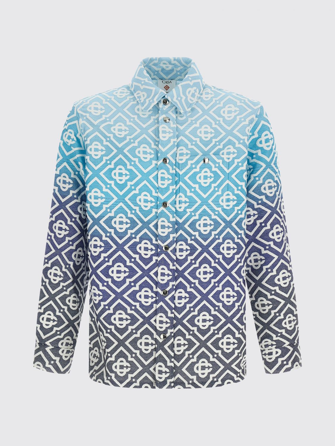 CASABLANCA Casablanca Women Shacket 'Monogram Gradient Jacquard'
