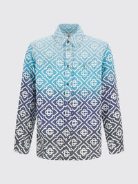 CASABLANCA Casablanca Women Shacket 'Monogram Gradient Jacquard'