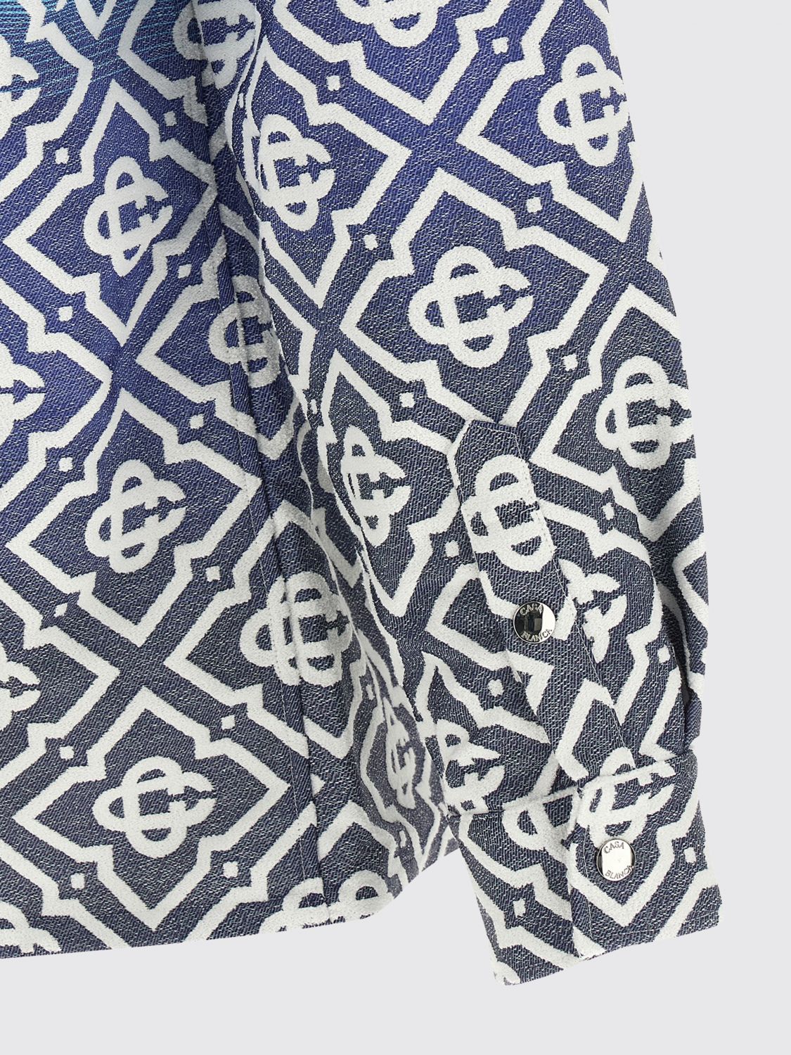 CASABLANCA Casablanca Women Shacket 'Monogram Gradient Jacquard'