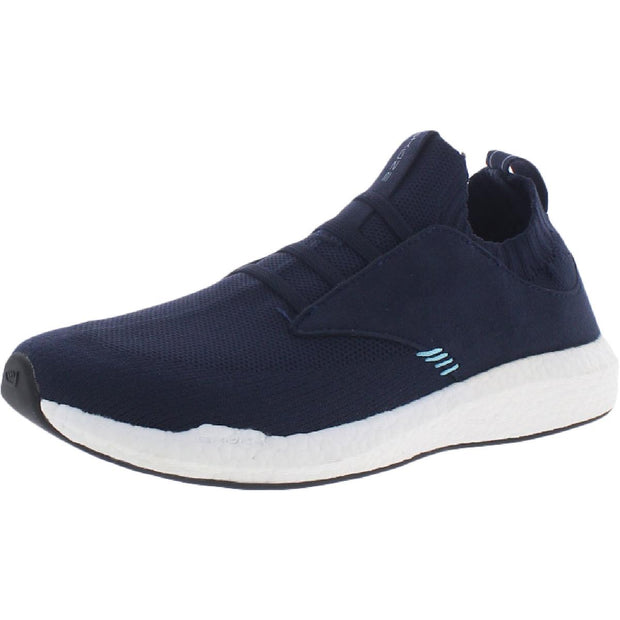 Milano Womens Knit Slip On Casual and Fashion Sneakers