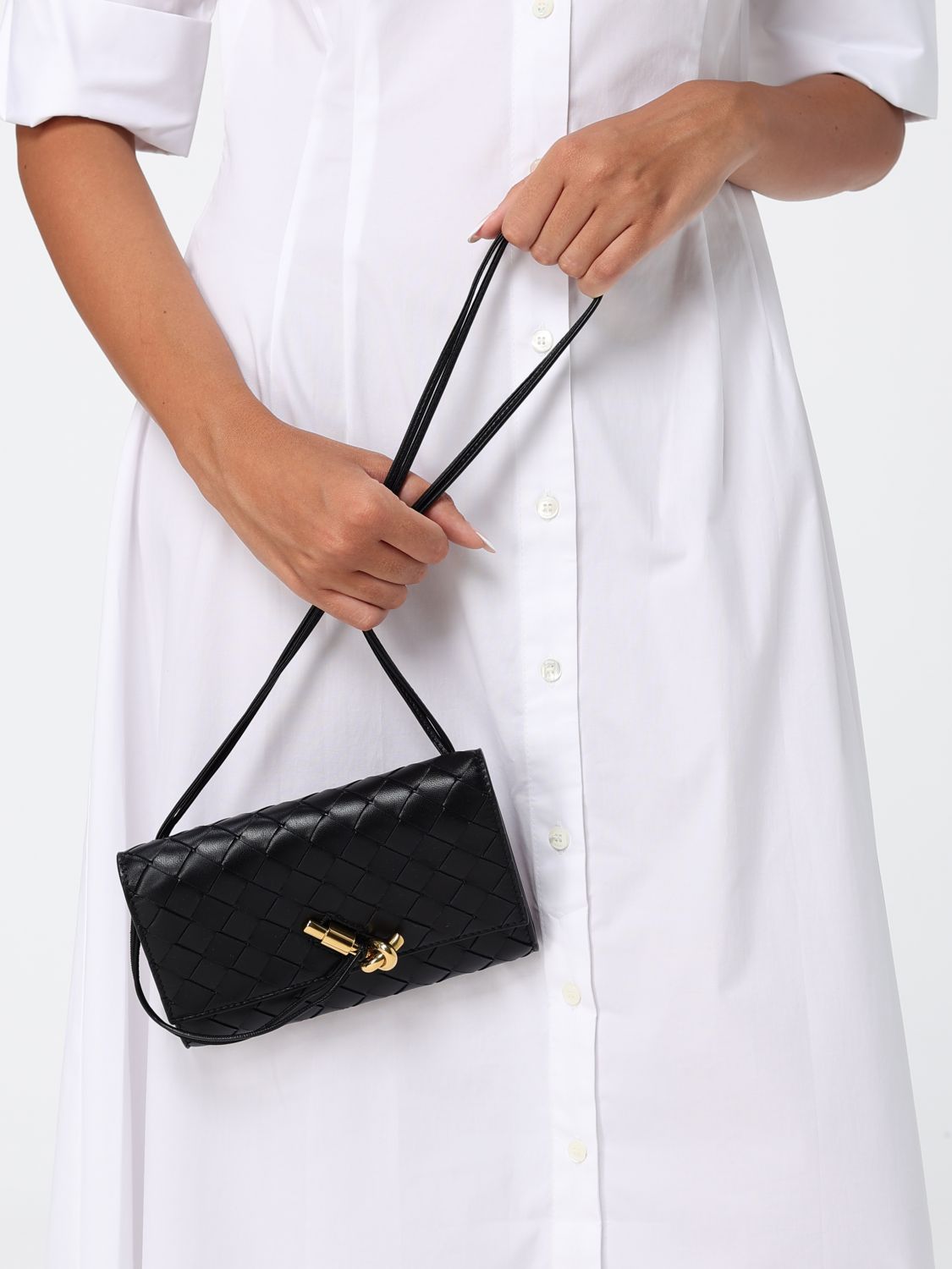 Bottega Veneta Women "Andiamo" Clutch Bag
