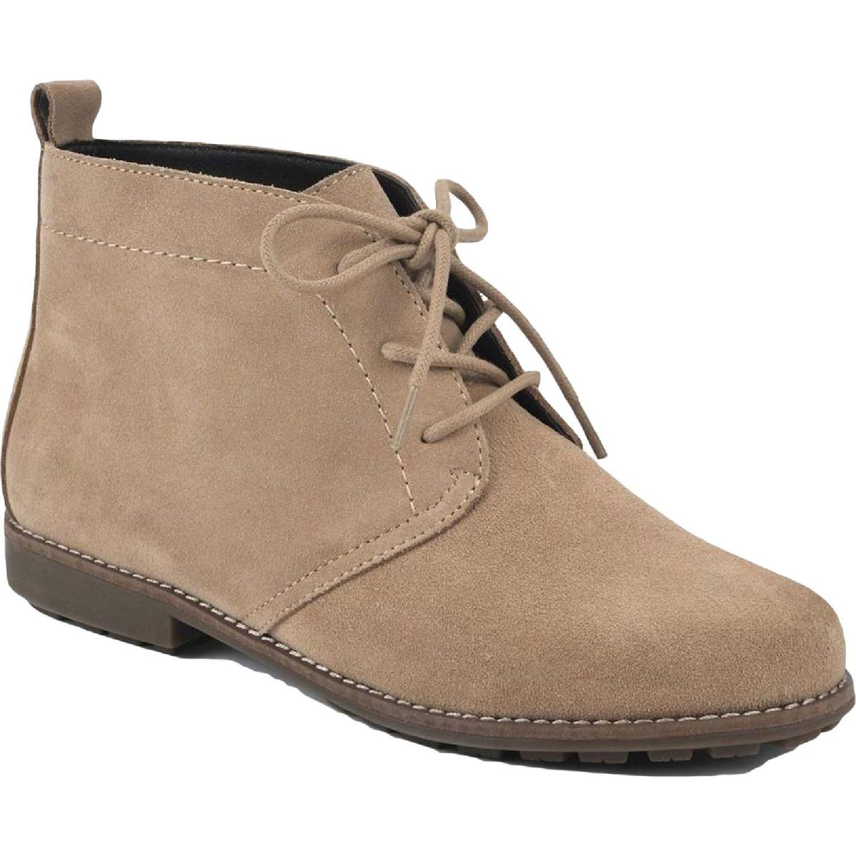 Auburn Womens Padded Insole Round Toe Booties