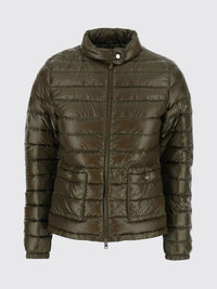 Herno Women Green Puffer Jacket With Quilted Design For Men