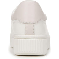 Tia Womens Perforated Faux Leather Slip-On Sneakers