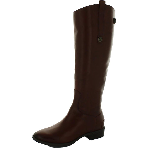 Penny Womens Leather Knee High Riding Boots