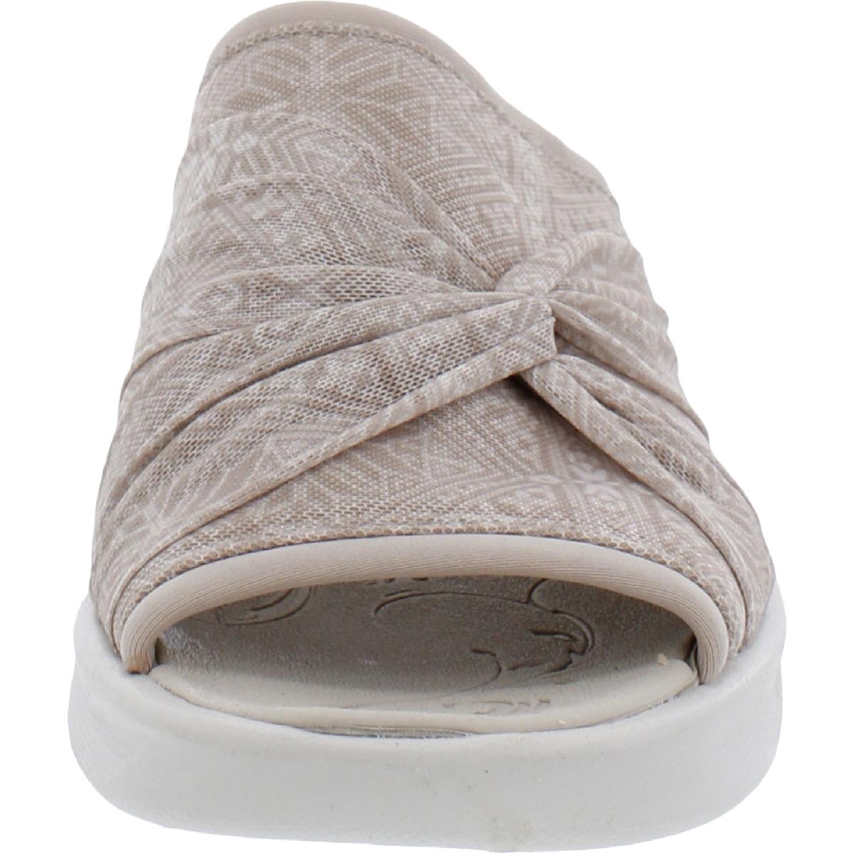 Smile II Womens Slip On Wedge Sandals
