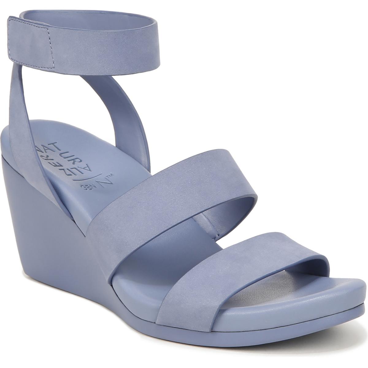 Genn-Ignite Womens Adjustable Ankle Strap Wedge Sandals