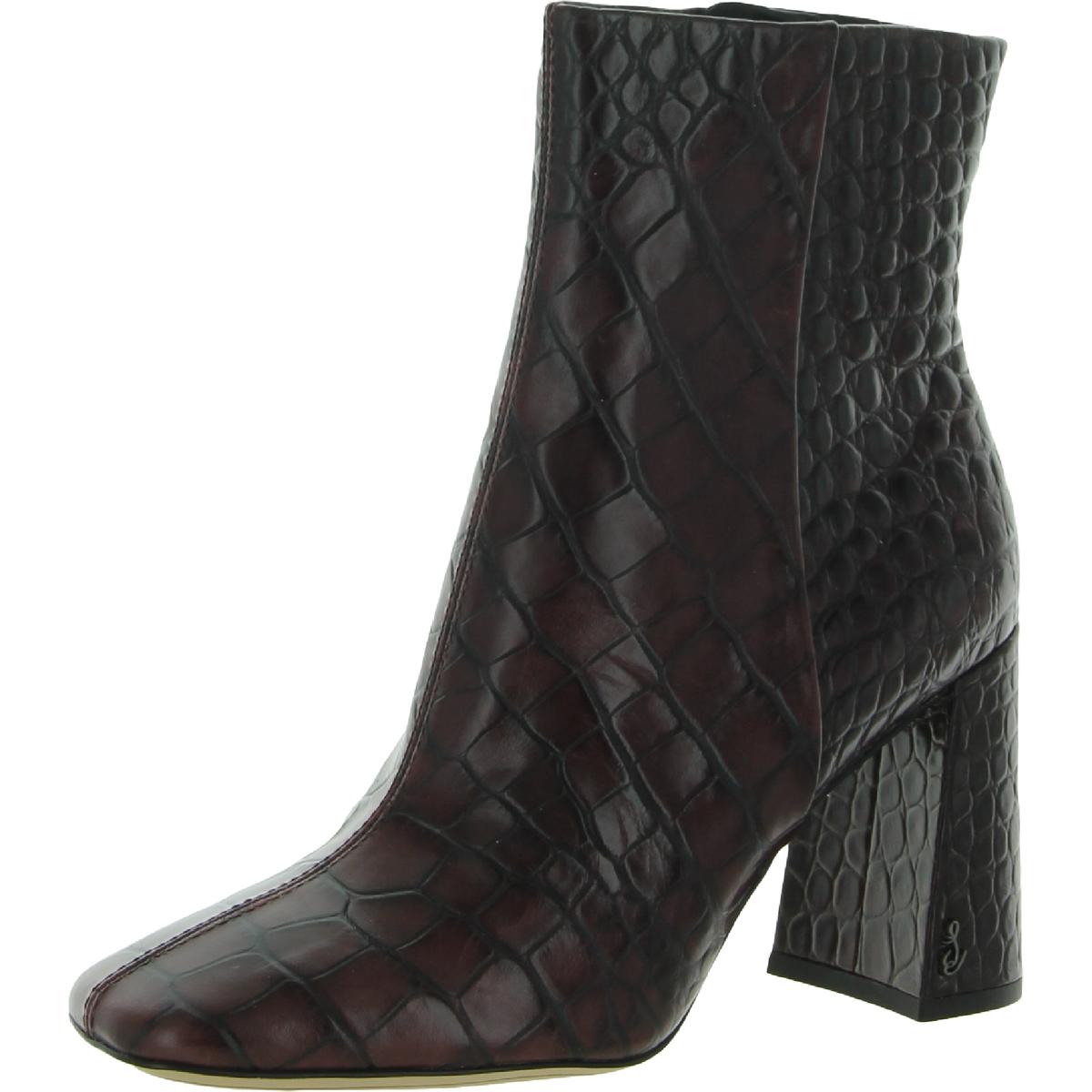 Codie Womens Padded Insole Square Toe Booties