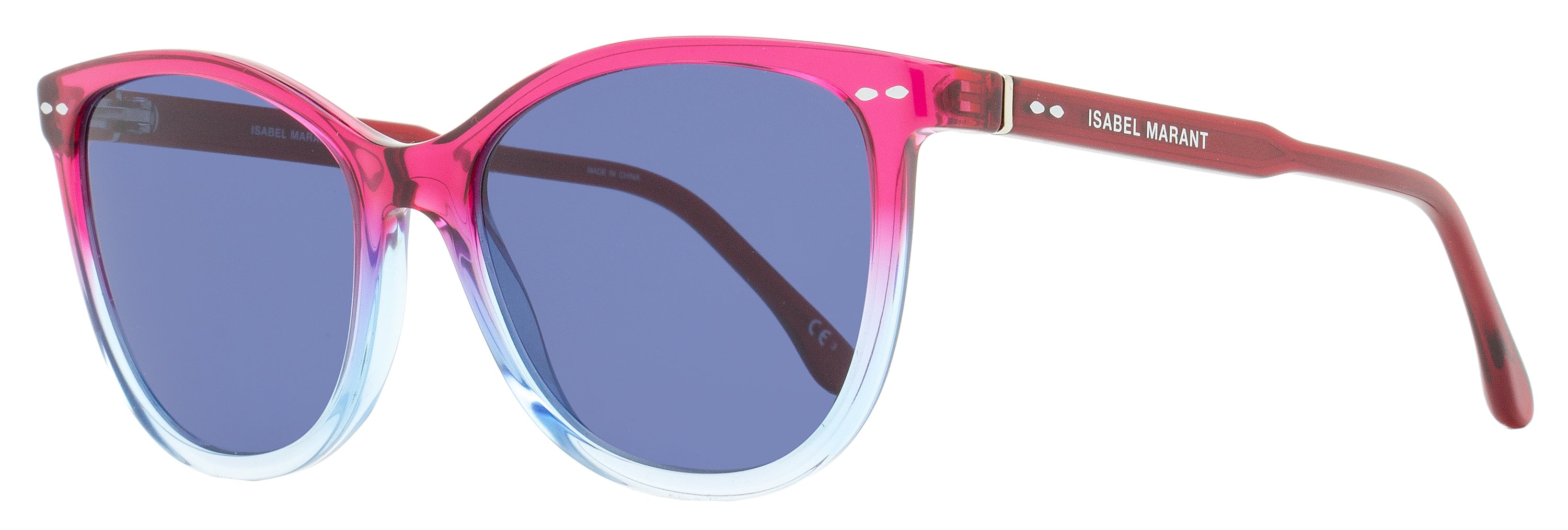 Isabel Marant Butterfly Sunglasses IM0078S K1GKU Red-Blue Gradient 57mm Red-Blue Gradient