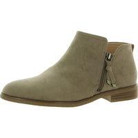 Astir Womens Zipper Booties Woodsmoke