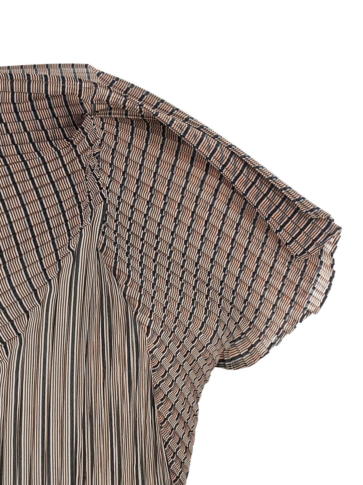 ISSEY MIYAKE Issey Miyake Women 'Generic Stripes (Machine Pleats)' Top