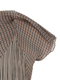 ISSEY MIYAKE Issey Miyake Women 'Generic Stripes (Machine Pleats)' Top
