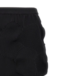 Issey Miyake Women Black 'Kone Kone' Skirt