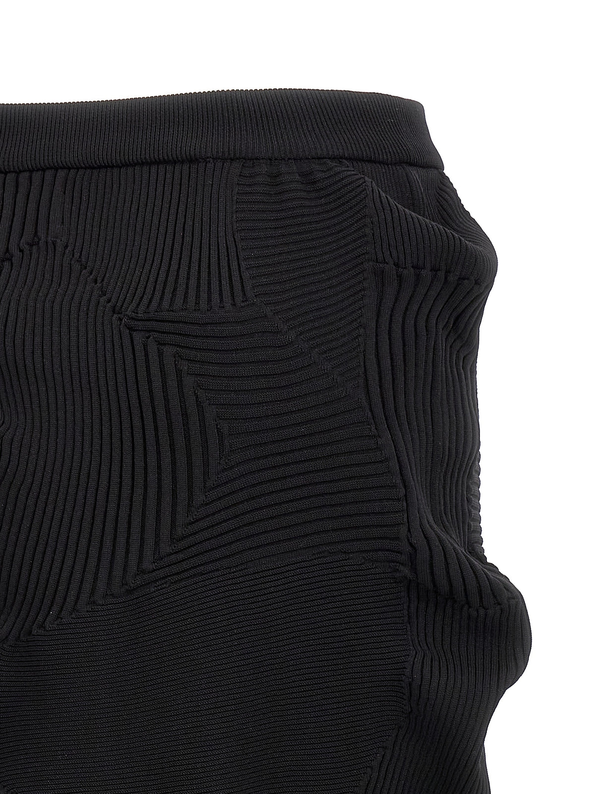 Issey Miyake Women Black 'Kone Kone' Skirt