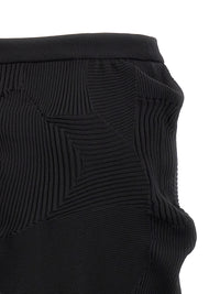 Issey Miyake Women Black 'Kone Kone' Skirt