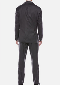 BRUNELLO CUCINELLI MEN'S TUXEDO IN BLUE/BROWN