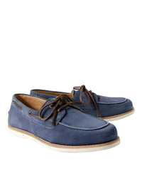 Brunello Cucinelli Mens Loafers In Deep Blue