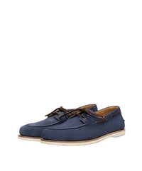 Brunello Cucinelli Mens Loafers In Deep Blue
