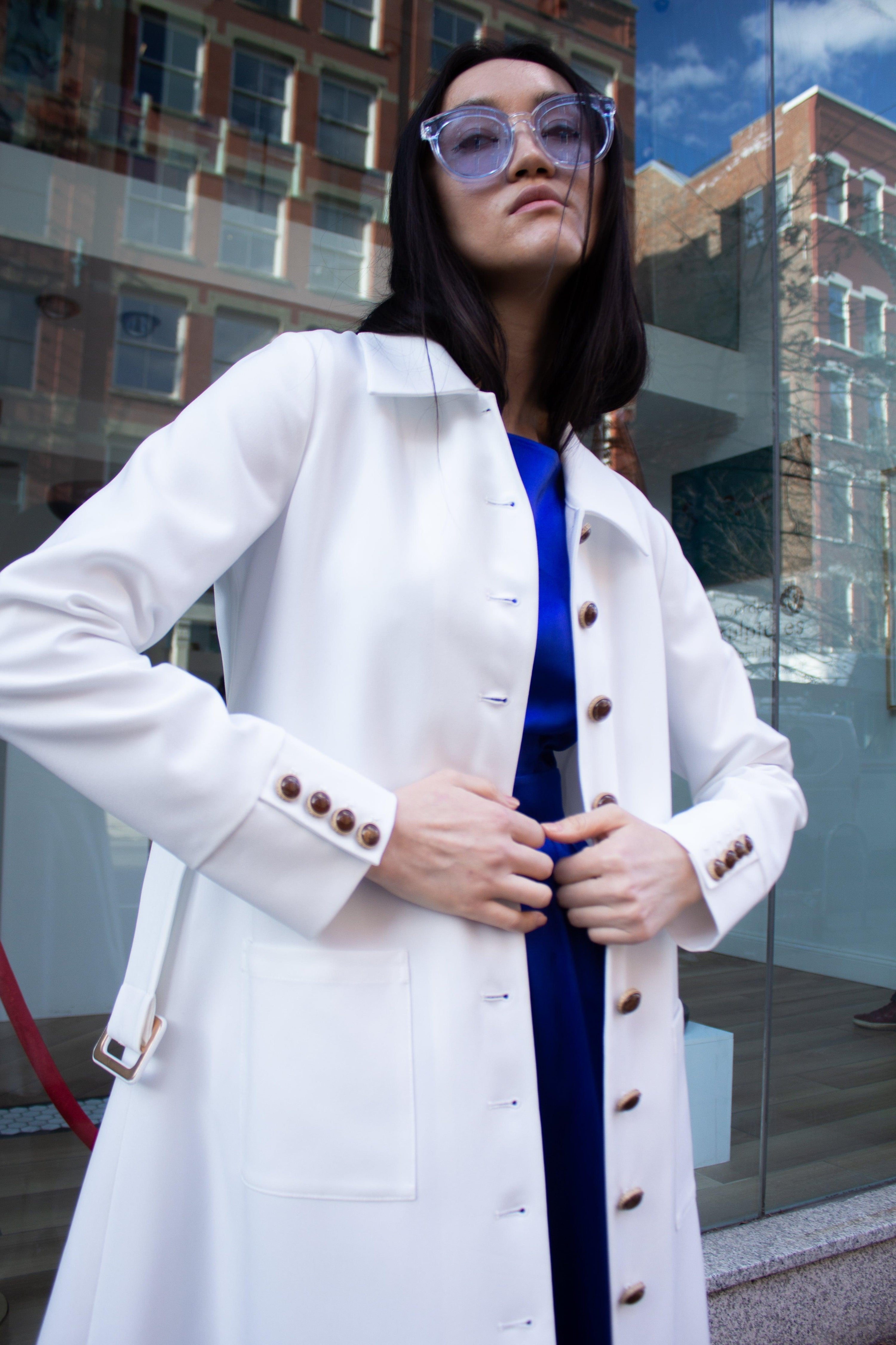 Monique White Coat4