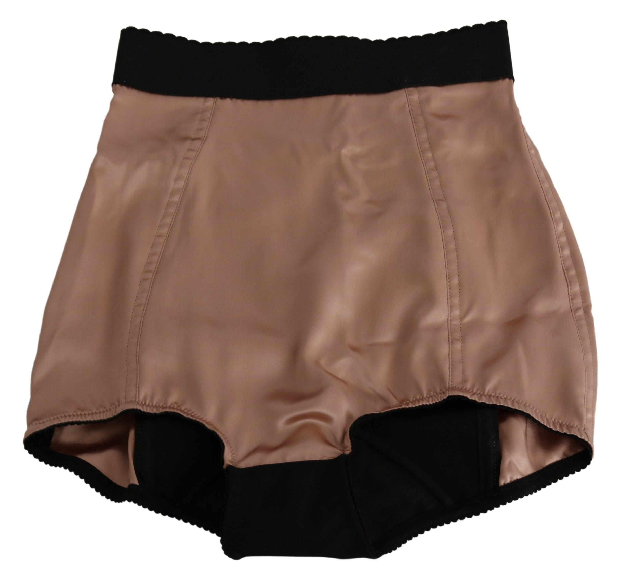 Dolce & Gabbana Silk High Waist Mini Hot Women's Pants