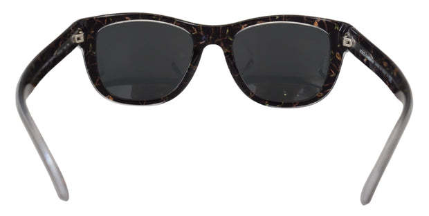 Dolce & Gabbana Black Bird Square Full Rim Acetate DG4284 Women's Sunglasses