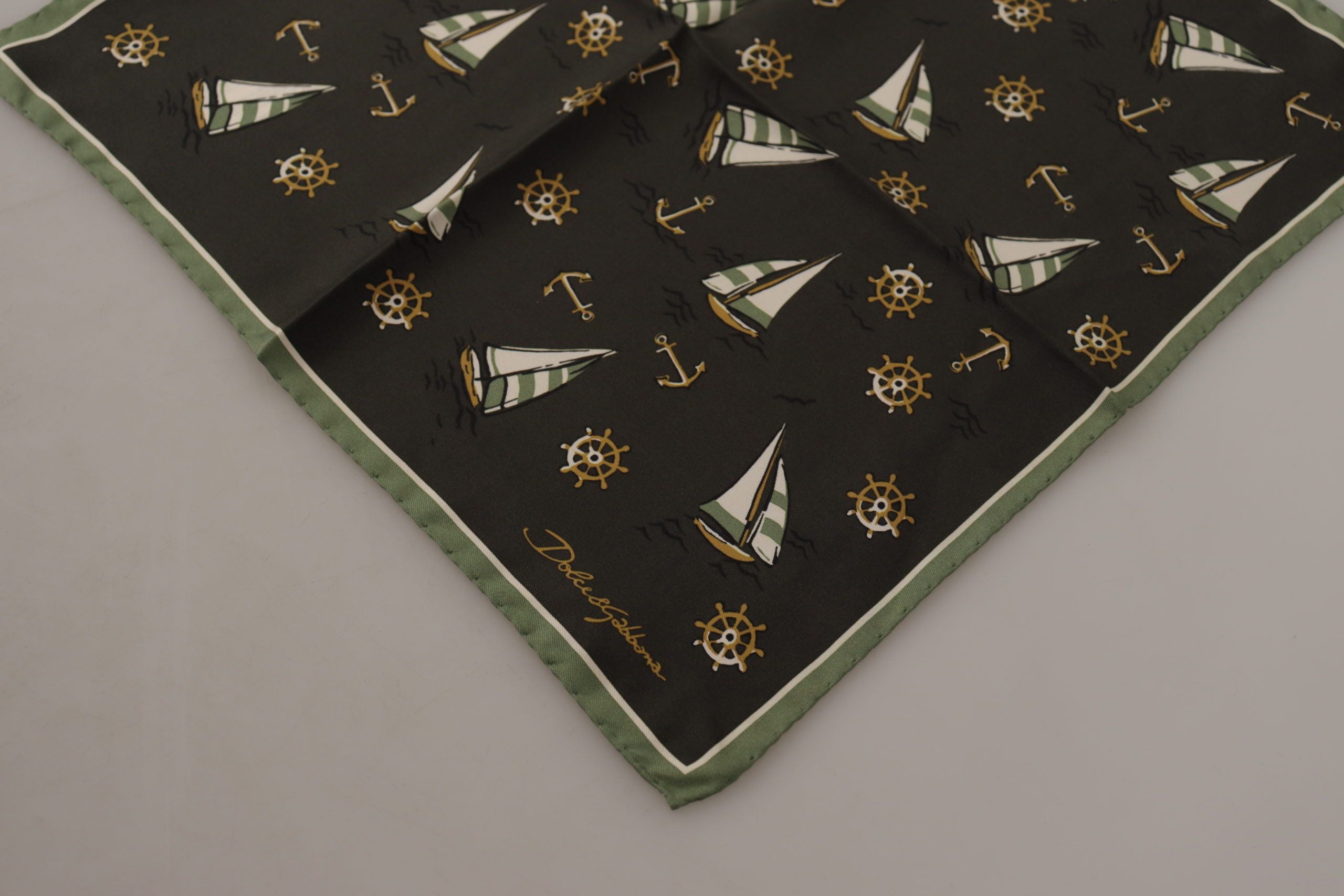 Dolce & Gabbana Elegant Multicolor Silk Men's Square Men's Scarf