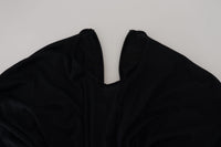 Dolce & Gabbana Elegant Sheath Wrap Dress with Long Women's Sleeves9