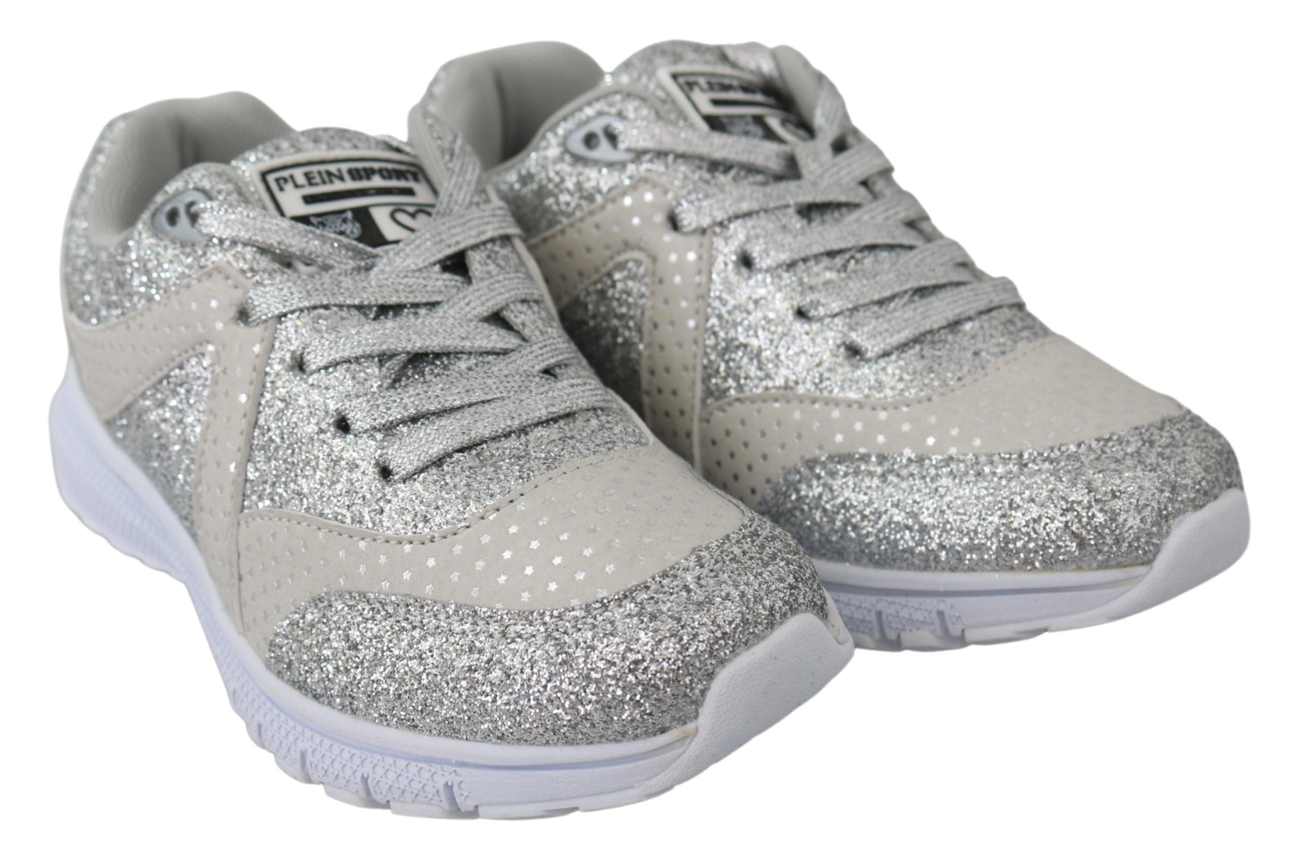 Plein Sport Chic Silver Runner Jasmines Women's Sneakers