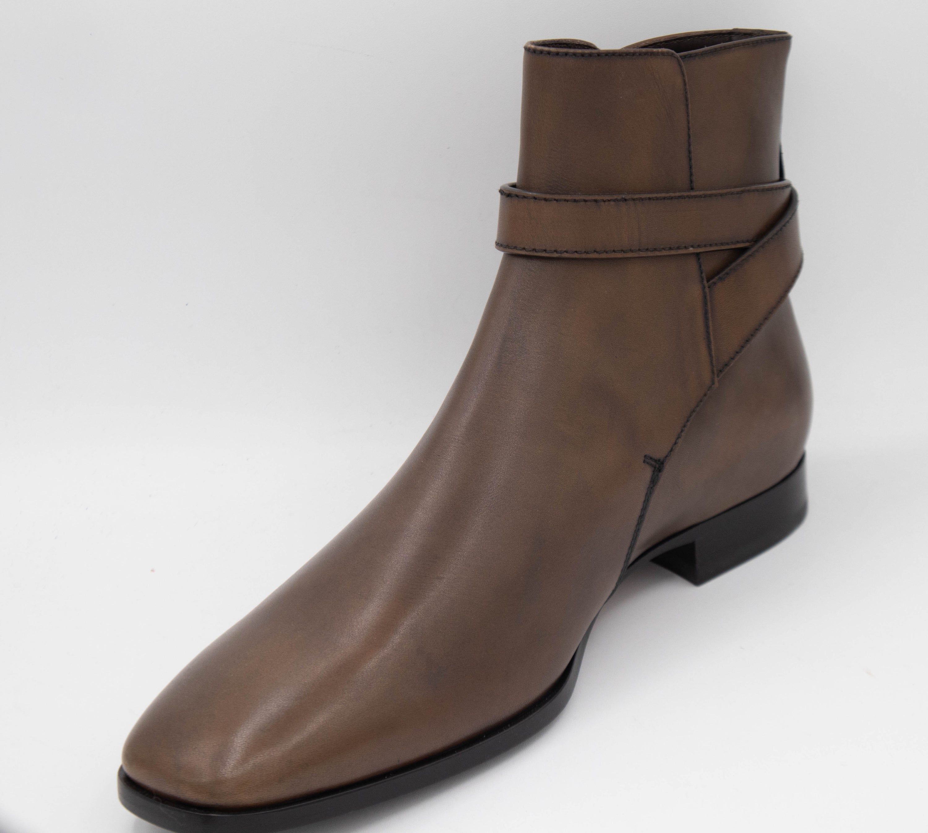 Tods Tod's Leather Buckled Ankle Boots in Brown