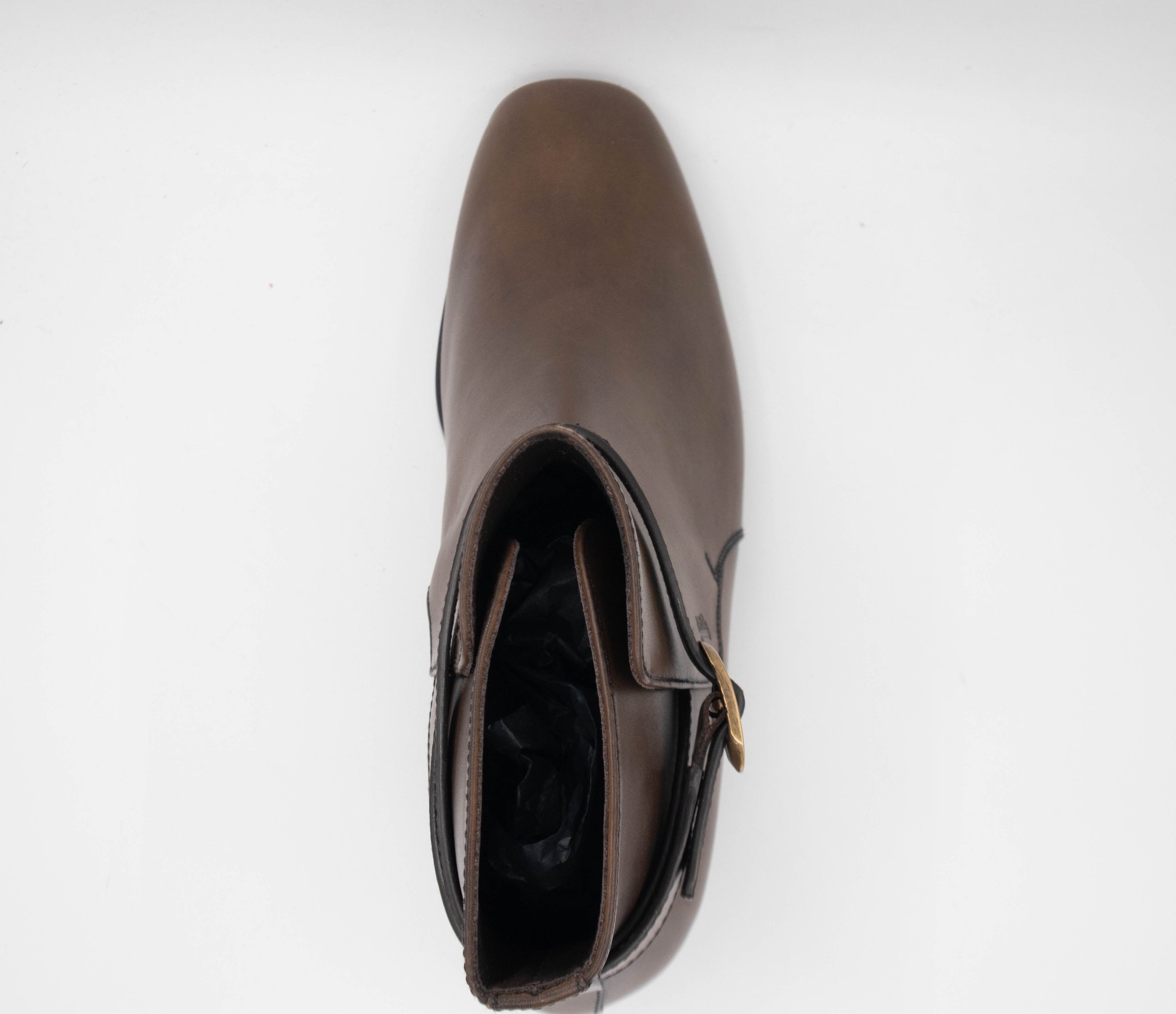 Tods Tod's Leather Buckled Ankle Boots in Brown