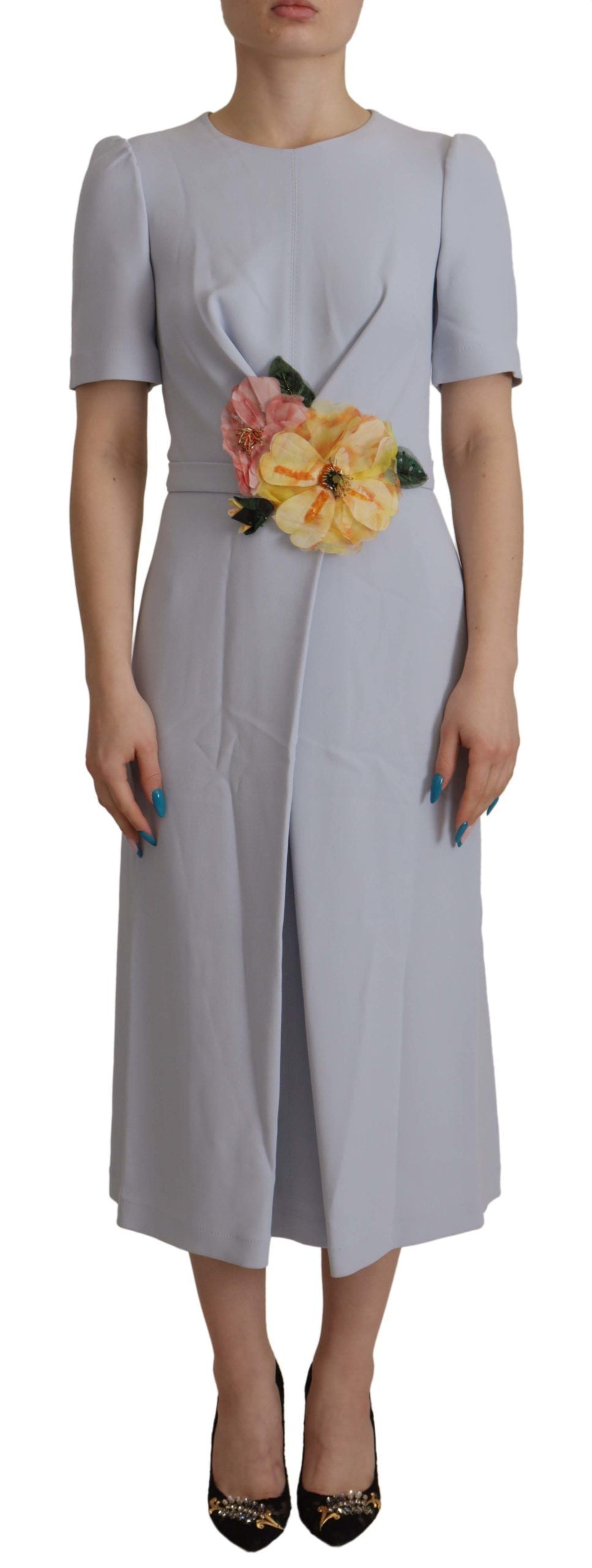 Dolce & Gabbana Elegant Light Blue A-line Women's Dress